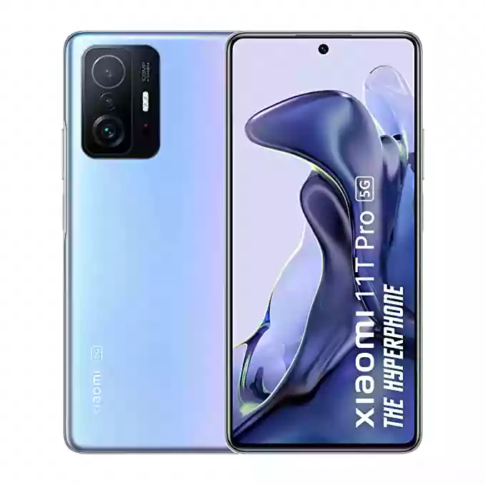 Xiaomi 11T Pro 5G Hyperphone(Celestial Magic,8GB RAM,128GB Storage)|SD 888 5G|120 Hz True 10-bit AMOLED|120W HyperCharge|